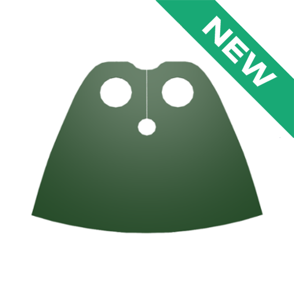 NEW Короткий Плащ от Фродо Бэггинса 99464 Dark Green