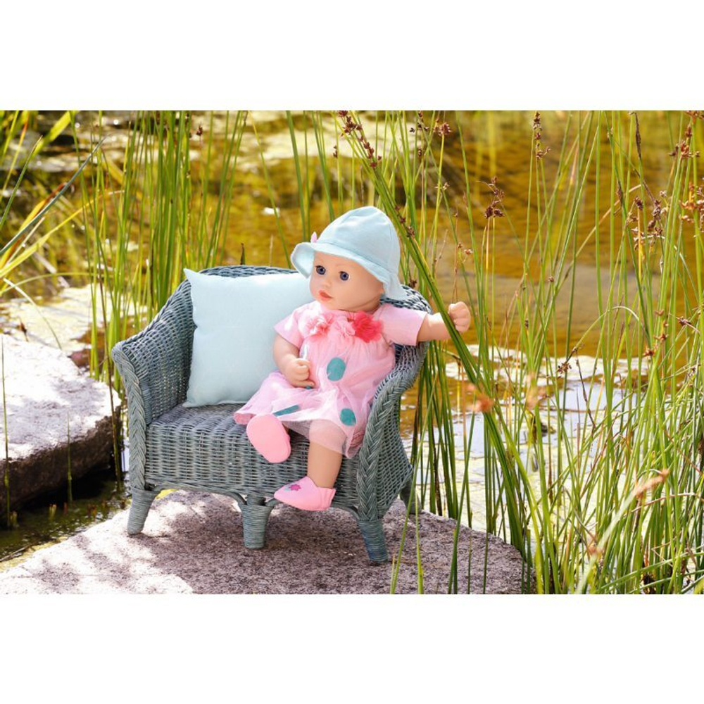 Baby Annabell - Комплект роскошной одежды Летнее платье для куклы 43 см 703052