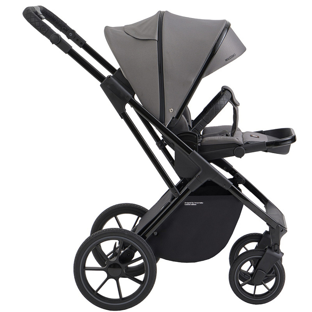 Детская коляска Sweet Baby Massimo SBL 3 в 1 Grey