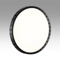 7649/EL PALE SN 142 Светильник пластик/белый/черный LED 70Вт 3000-6000К D486 IP43 пульт ДУ ATABI BLACK
