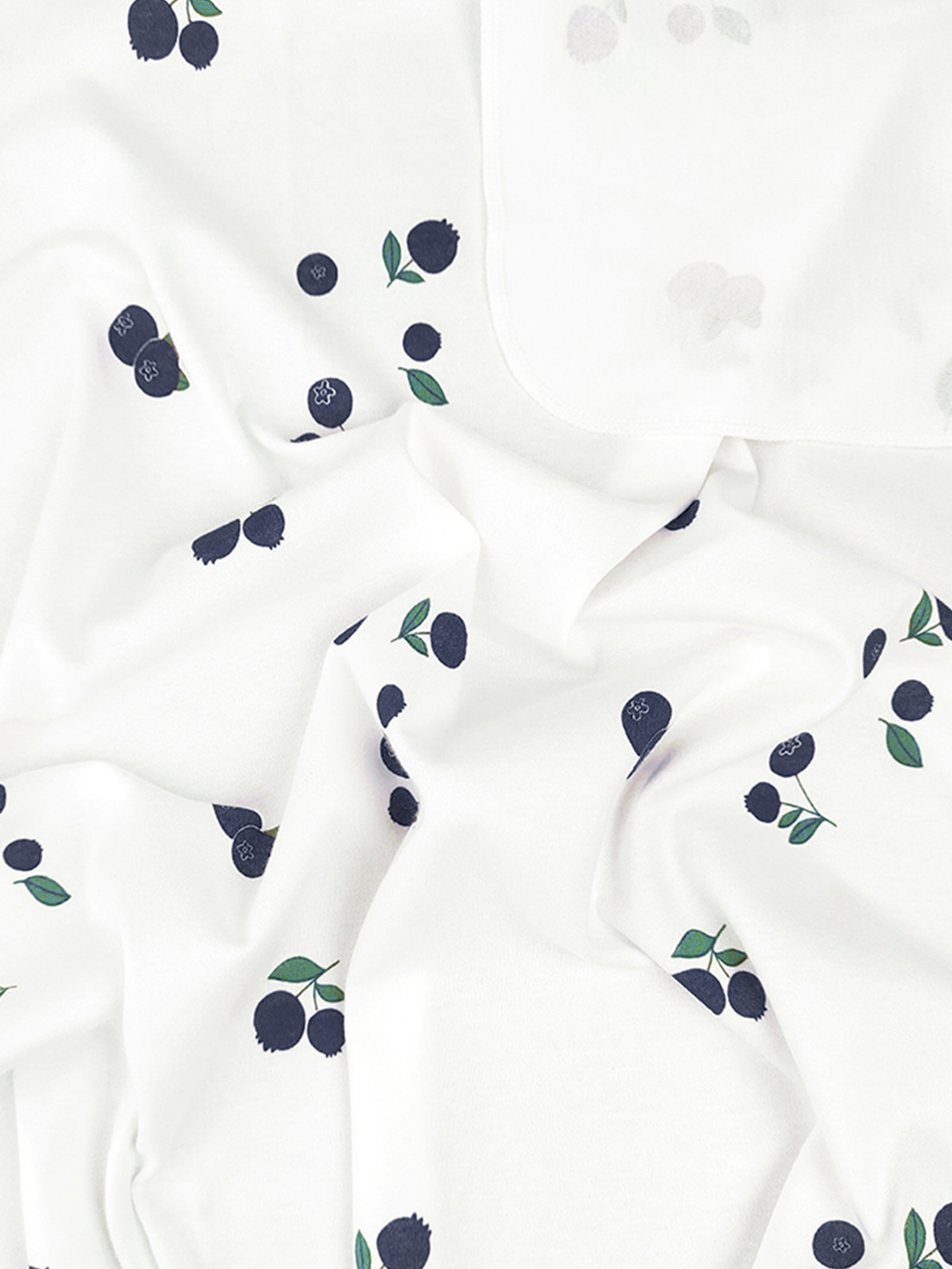 Сет из 3х пелёнок Mjölk Голубика/White Sand/Ночное небо