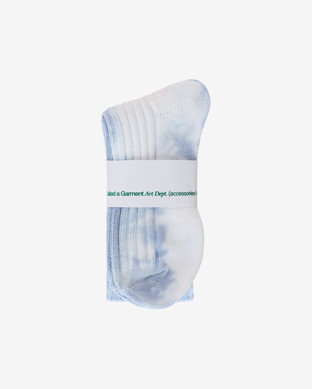 Носки Called a Garment Cloud тай-дай бело-голубые