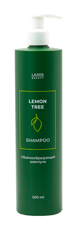 Laros Beauty, объемообразующий шампунь Lemon Tree Shampoo, 500 мл