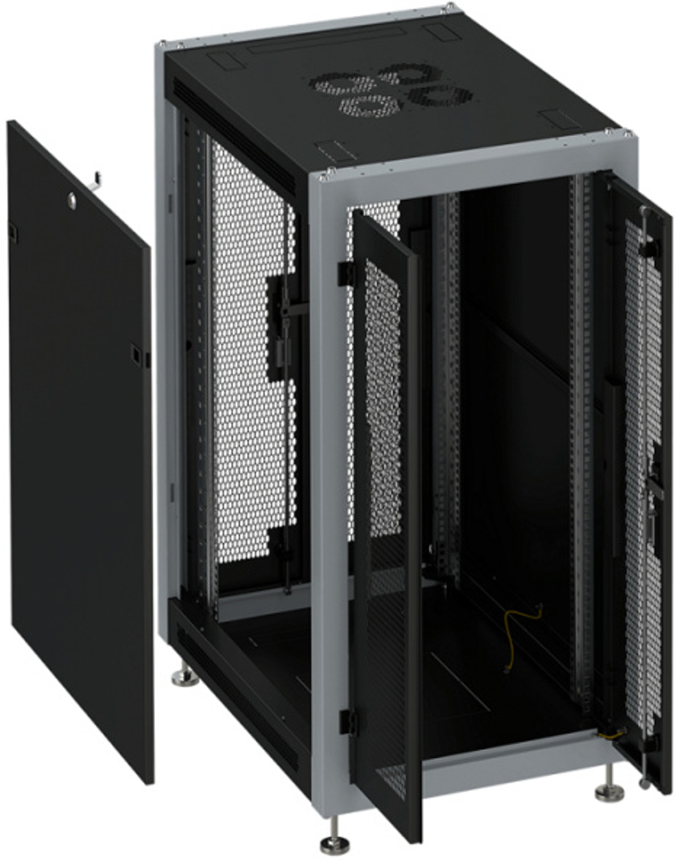 Шкаф напольный 19", 27U SYSMATRIX SL 6027.944