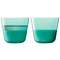 Набор стаканов arc contrast, 260 мл, бирюзовые, 2 шт.
