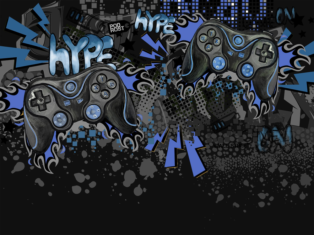 Дизайнерские обои Wall Street Podrost