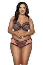 Бюстгальтер с мягкими чашками и тигриным принтом (Размер: 105C) (Цвет: тигровый)