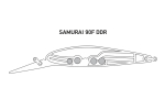 Воблер LureMax SAMURAI 90F DDR-055 13 г.