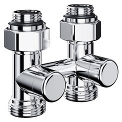 Узел нижнего подключения Royal Thermo Design прямой 1/2quot;х3/4quot;EK (хром)