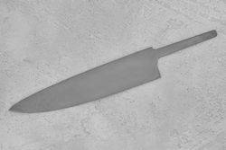 Заготовка для ножа, сталь M390 3,6мм. Модель "Тройка Ш200" с клинком 200мм, ТО 62-63HRC