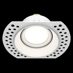 Встраиваемый светильник Точка / Dot 1*GU10 10 Вт Technical dl042-01-rd-w