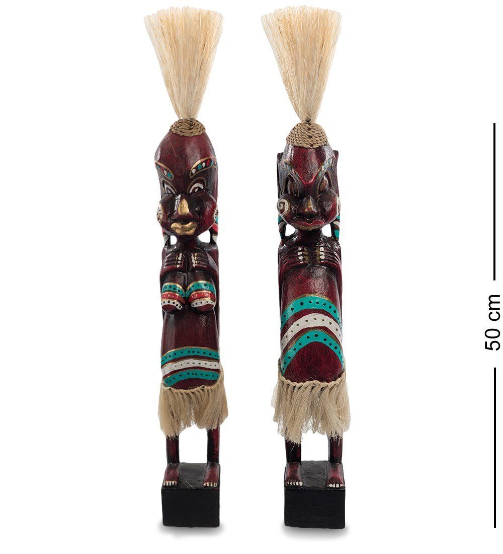 22-044 Статуэтка «Асмат» н-р из двух, 50 см