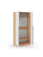 Шкаф распашной 80х40х190 двухдверный Luxury 2