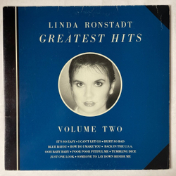 Винтажная виниловая пластинка LP Linda Ronstadt Greatest Hits Volume Two (Canada 1980)