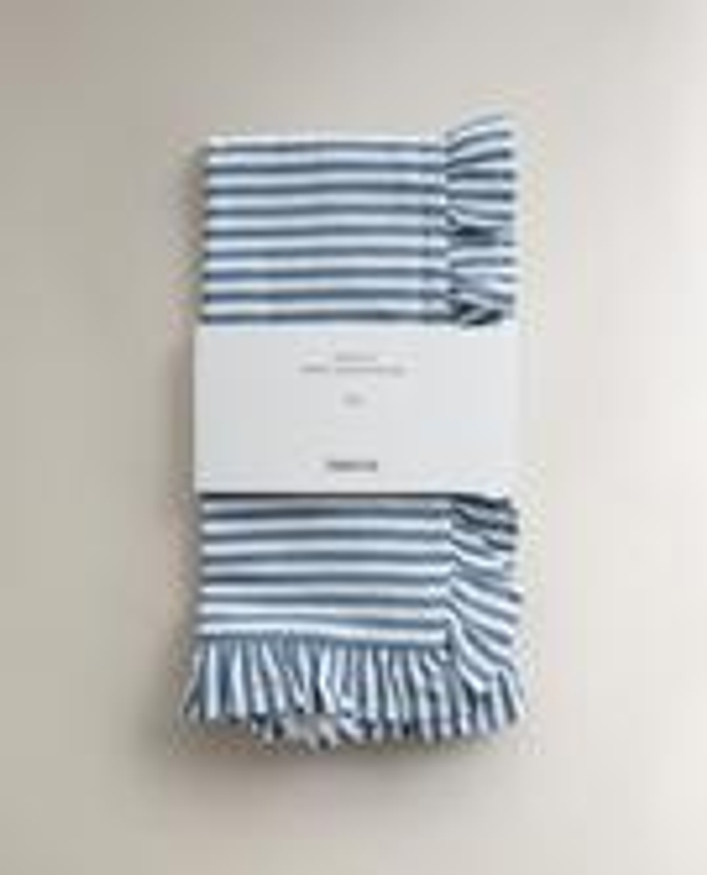 ZARA HOME ХЛОПКОВЫЕ САЛФЕТКИ С ВОЛАНАМИ (2 ШТ.), СИНИЙ