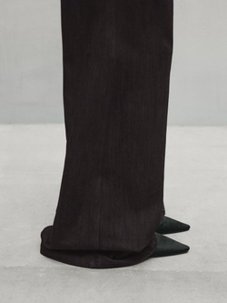 Massimo Dutti Джинсы широкого кроя, коричневый