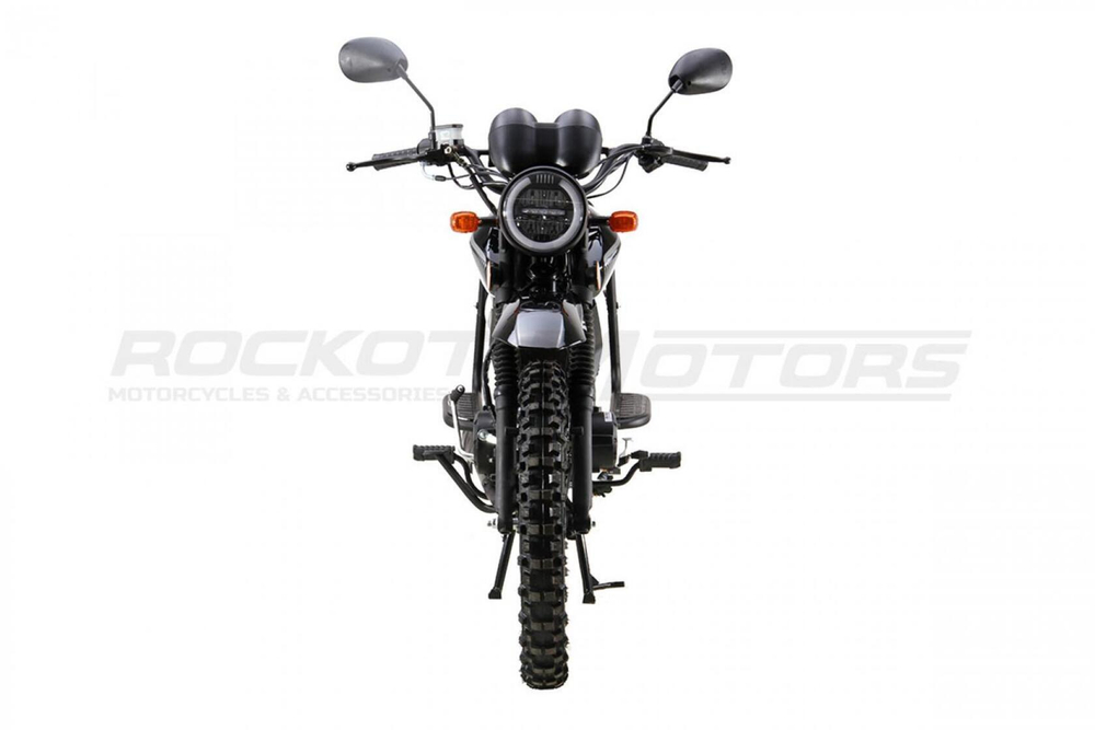 Мопед ROCKOT ALPHA OFFROAD M-11 LUX+ (LED) (черный глянцевый)