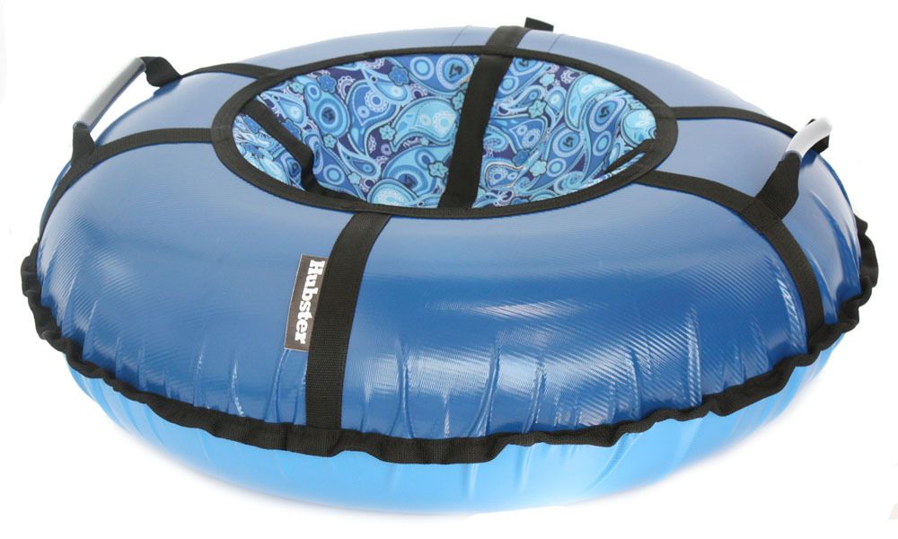 Тюбинг Hubster Ринг Pro синий, русская зима