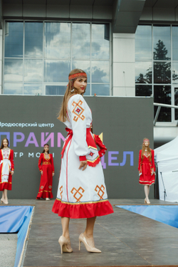 Платье «Хĕвел» (Коллекция «Нарспи» )