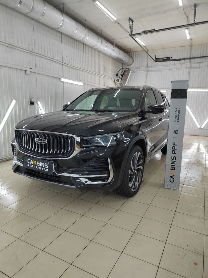 Geely в антигравийную пленку Carbins PPF S80