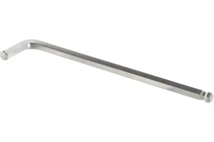 Ключ шестигранный 12мм RF-76512XL: Г-образный экстра длинный с шаром ROCKFORCE