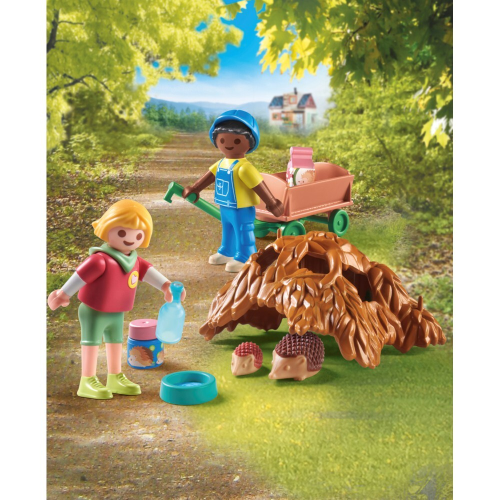 Playmobil - Моя жизнь Забота о ежиках 71512 / артикул   71512  / GTIN 4008789715128
