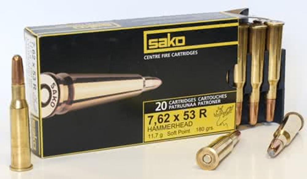 Патрон 7,62х53R SAKO SP 11,7 Hammerhead