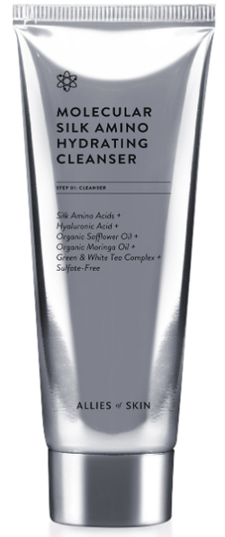 Allies of Skin Molecular Silk Amino Hydrating Cleanser очищающий гель 100мл