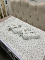 Набор пеленок футер ( 5 штук ) 90*120 см крем (ИП Людин А.В.)