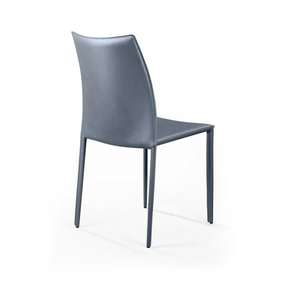 Стул Rolf серая кожа