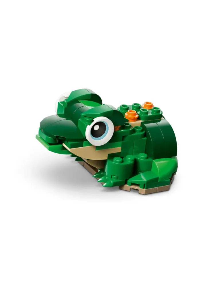 Конструктор Creator 31377 Черепаха с цветком кувшинки 3в1