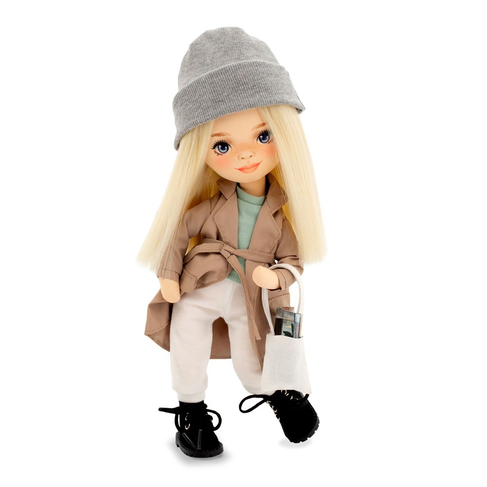 Кукла мягконабивная "Mia в бежевом тренче" ORANGE TOYS Sweet Sisters