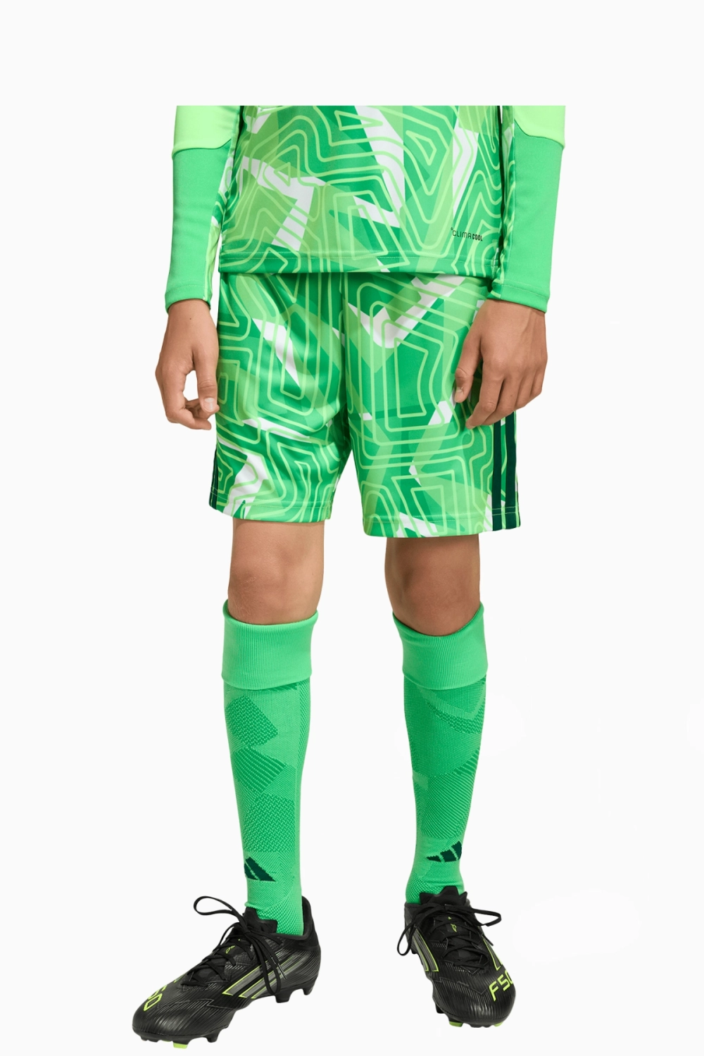 Вратарские шорты adidas Tiro 26 Competition GK Детские - зеленый