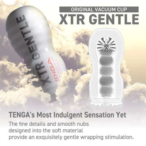 Мастурбатор Tenga Original Vacuum Cup Extra Gentle, 15,5 см – мягкий