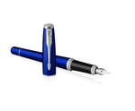 Перьевая ручка Parker Urban, Nightsky Blue CT, перо: F, цвет чернил: blue, в подарочной упаковке.