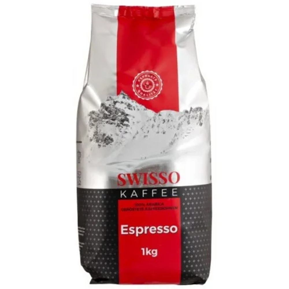 Кофе в зернах SWISSO KAFFEE Espresso
