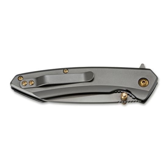 Складной нож Boker 01RY288 Cobalt c клинком из стали 440A, рукоять Stainless Steel