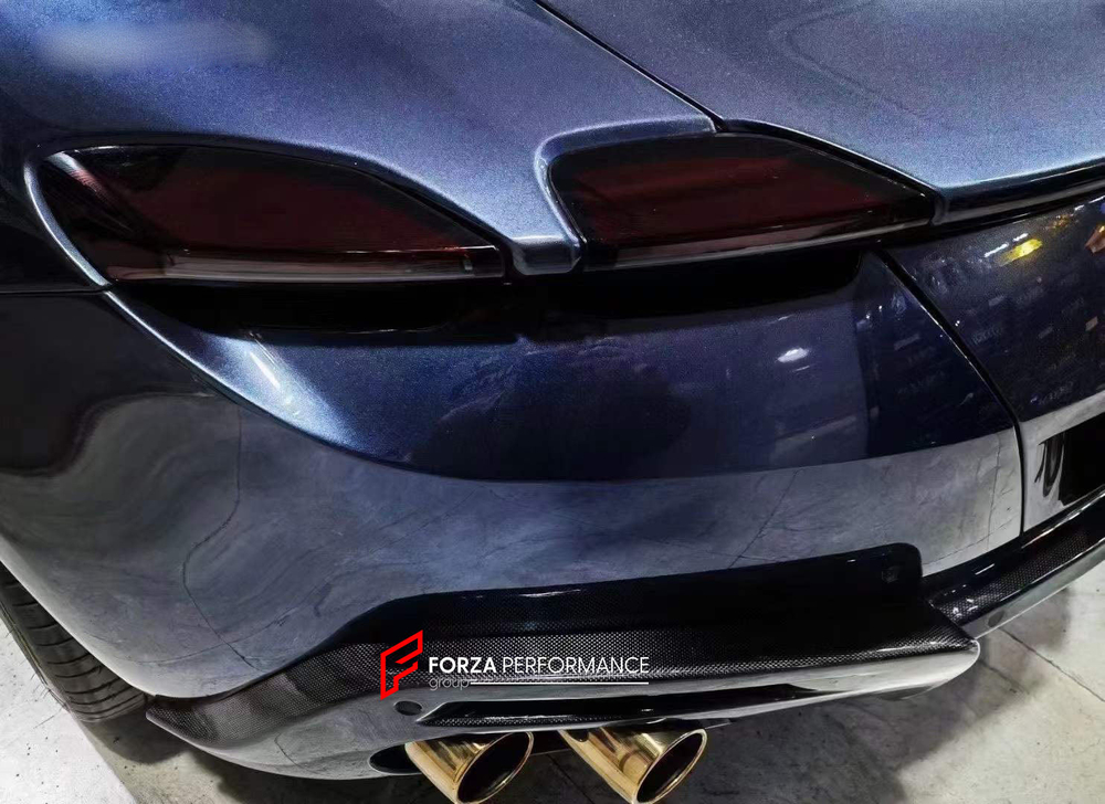 Карбоновый диффузор заднего бампера для FERRARI ROMA Феррари