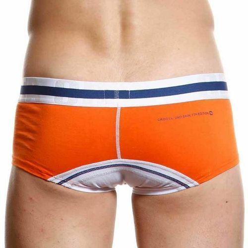 Мужские трусы хипсы оранжевые Croota Midpoint Hipster Orange CR00049