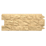 Панель фасадная Docke Fels Слоновая кость 1052х425 мм