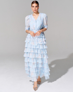 Блуза из премиального шифона