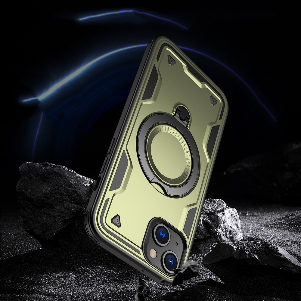 Чехол Magneto Case с кольцом для iPhone 15