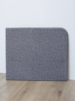 Подлокотник левый для кресла-кровати Миник, велюр Rich Grey, 1 шт (под левую руку)