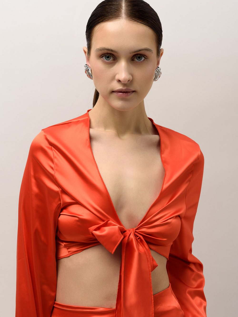 Серьги "Edge" Silver