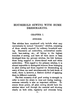 Household Sewing with Home Dressmaking | Bertha Banner
