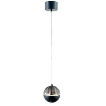Подвес 5W 4000K 4326-1P черный/дымчатый Ballonger Favourite