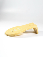 Настенный кронштейн-полка для Яндекс станций (Алиса) Лайт 2, бежевый, 3D печать, совместимость YNDX-00026