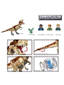 Конструктор Динозавры Тираннозавр рекс 1538 деталей