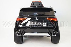 Детский электромобиль River Toys LEXUS E111KX черный