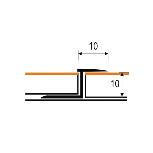 ЛZ 7мм "CZ" 2,5м Полир. Z-об. мал. 10мм  латунь
